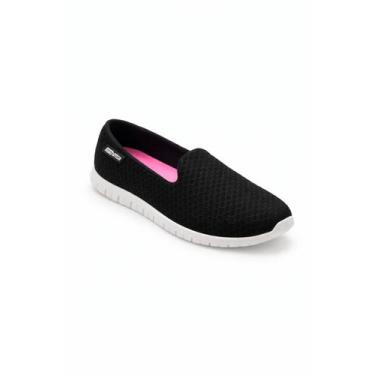 Imagem de Actvitta Tênis Lycra Preto Feminino Ortopédico -, Preto, 36