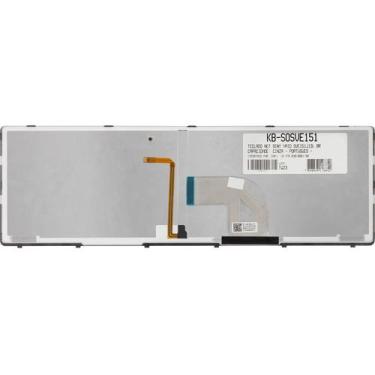 Imagem de Teclado para Notebook Sony Vaio SVF 142C29X - BestBattery, Cinza