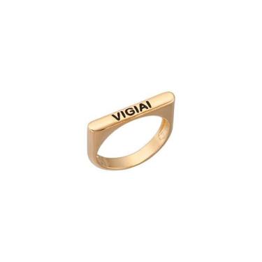 Imagem de Anel Vigiai GARIMPO Banhado a Ouro 18k Feminino, Feminino, Dourado, 18