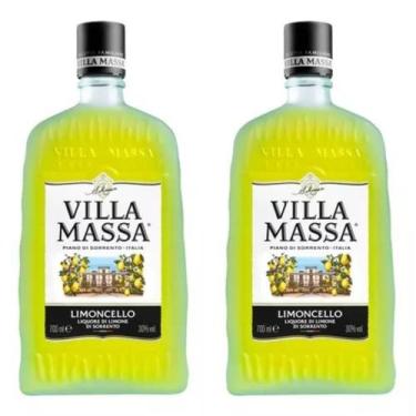 Imagem de Licor Limoncello Villa Massa 700ml - Kit Com 02 Unidades