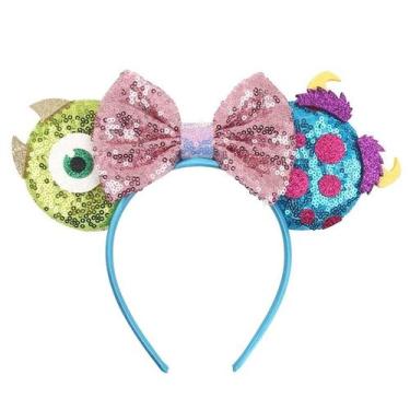 Imagem de Bandana Minnie Mouse e Monstros S.A. - Infantil Disney, Q150, 9 tdm