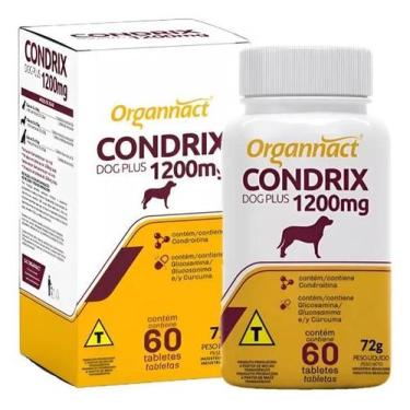 Imagem de Condrix Dog Tabs 1200mg Organnact Suplemento Cães Glucosamin - Congrat