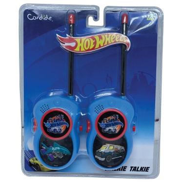 Imagem de Brinquedo Walkie Talkie Infantil Hot Wheels Da Candide 4524