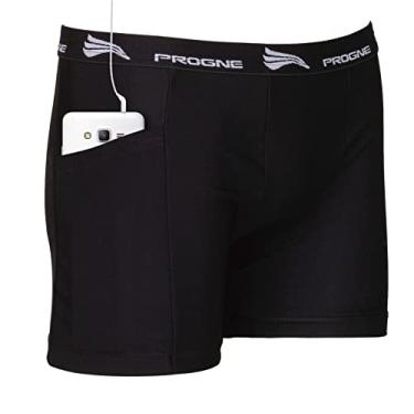 Imagem de PROGNE SPORTS CUECA COM BOLSOS LATERAIS PARA ATIVIDADES FISICAS, Preto, P, CT9500