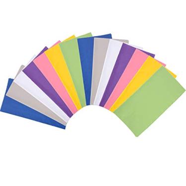 Imagem de ColorYourLife Panos de limpeza de microfibra de tamanho grande (30,5 x 30,5 cm) para laptop, computador, smartphones, tablets, lentes, monitor LCD, TV, câmera, óculos de olho, ótica, etc