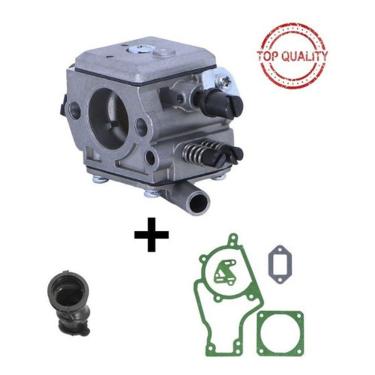 Imagem de Carburador P/ Motosserra Stihl 038/380/381 + Junta + Conexão