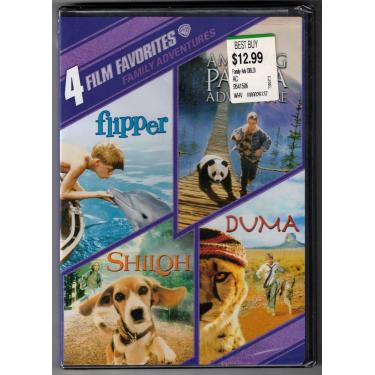 Imagem de 4 Film Favorites: Family Adventures (The Amazing Panda Adventure, Duma, Flipper, Shiloh)