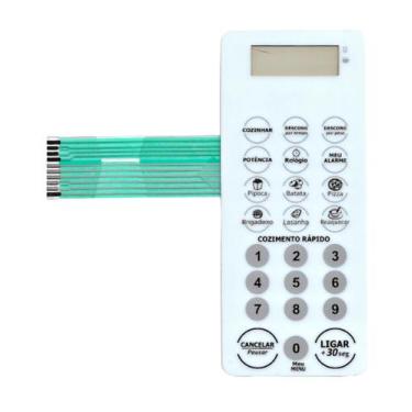 Imagem de Membrana teclado Para Microondas Midea Mm 20 Mo 1vm - TND