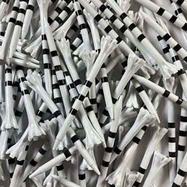 Imagem de Camiseta de golfe com listras brancas My Hite FLYGolf de 6,35 cm, 100 unidades