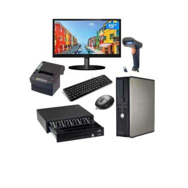 Imagem de PDV Kit completo - Sistema incluso gratis - CPU DELL - MONITOR DELL, P