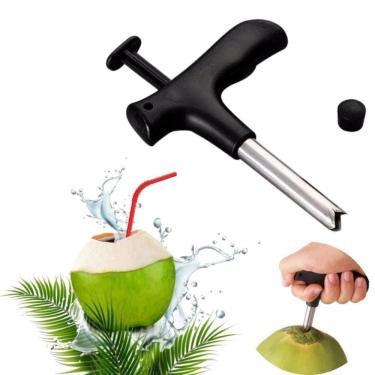 Imagem de Furador Abridor Manual De Coco  Em Aço Inox