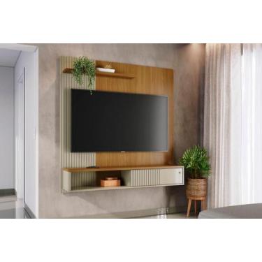 Imagem de Home Theater Aurora para TV de até 65 polegadas - Cumaru Opala - Madet
