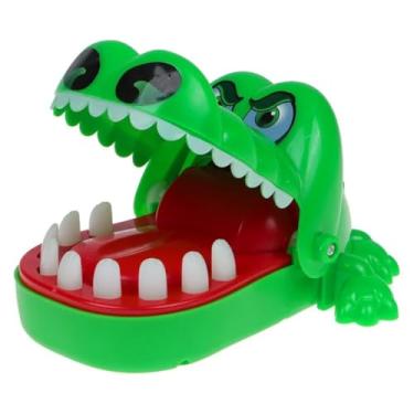 Imagem de Brinquedo de Pegadinha Crocodilo Jacaré Morde Dedo Infantil, Brinquedo de Mesa Educativo