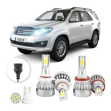 Imagem de Lampada Led Toyota Hilux Sw4 2012 A 2016 H11 Hb3 20000lm - V10, Branco