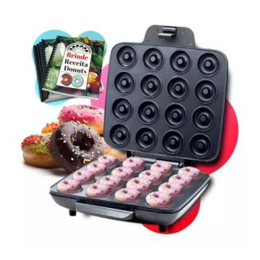 Imagem de Máquina de Donuts Rosquinhas 16 Donuts 110V PREMIUM Confeitaria Culinária