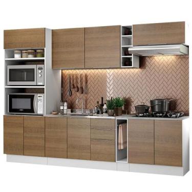Imagem de Cozinha Completa Stella com Armário e Balcão Madesa