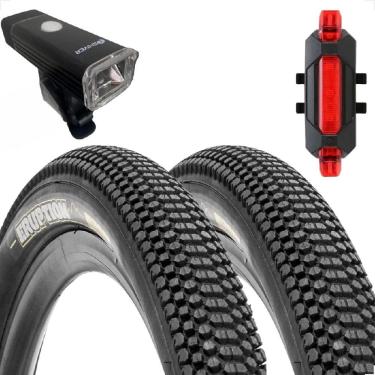 Imagem de  PAR Pneu Levorin Eruption Bicicleta aro 29 x 2.30 Grosso Parrudo Mtb Cravudo Balao Arame + brindes