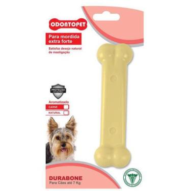 Imagem de Brinquedo Osso Mordedor de Cachorro Resistente Odontopet Durabone Mord