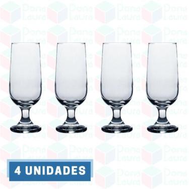 Imagem de Conj 4 Taça Hannover p/ Chopp Cerveja Vinho Drinks Bar - NADIR FIGUERE