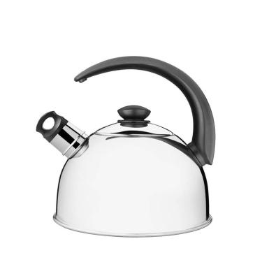 Imagem de Chaleira 3 Litros Tramontina Aço Inox Com Apito 61483/023 Inox