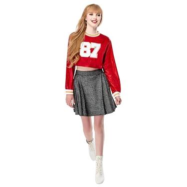 Imagem de Rubies Fantasia infantil Pop Idol para crianças, pequena para meninas, Vermelho/cinza, P