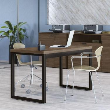 Imagem de Mesa para Escritório Estilo Industrial 1,50m Pés de Aço Frame F150 Kap