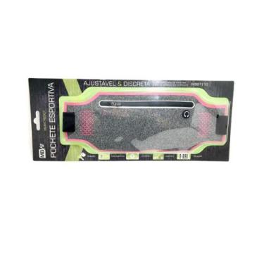 Imagem de Pochete Esportiva Slim Para Celular Dinheiro Com Saída de Fone - MBFIT