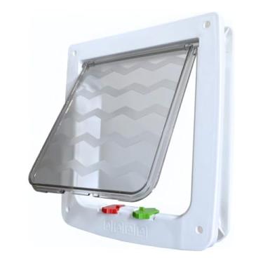 Imagem de Porta Para Passagem De Animais De EstimaçãO Para CãEs Grandes(Branco)