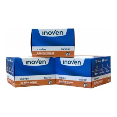 Imagem de Pano de Limpeza Descartável 100 Unidades – TNT Spunlace 30x31cm, Alta Absorção e Resistência para Uso Profissional e Doméstico