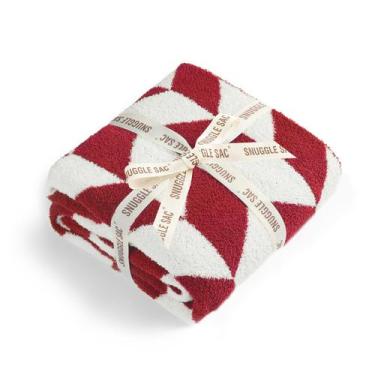 Imagem de Cobertor Snuggle Sac Christmas Red 152x203 cm Cozy Knit