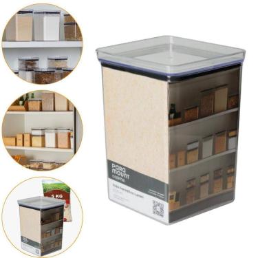 Imagem de Pote Para Alimentos Hermético Lumini Grande 6215 Ml Bpa Free