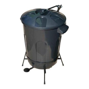 Imagem de Lixeira Pedal De 100lts Com Armação De Ferro - Higipack