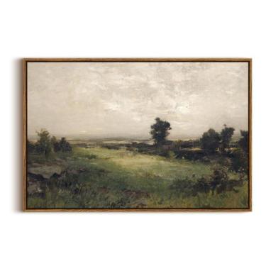Imagem de Arte de parede em Simsea Vintage Wild Field Landscape 51x76cm - InSimS
