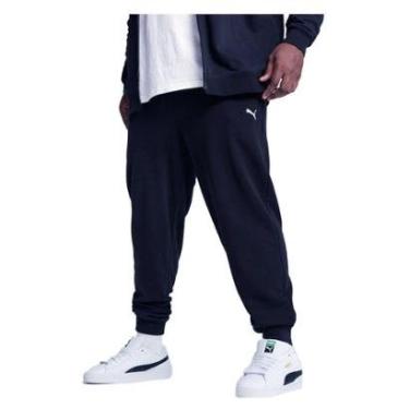 Imagem de Calça Moletom Masculina Puma Sweatpants New Azul - 6826-Masculino