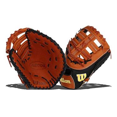 Imagem de Wilson Luva de beisebol 2021 A2000 SC1620SS 12,5" First Base - Preto/Cobre, Arremesso de mão direita