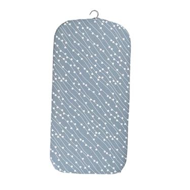 Imagem de MotiveTech Tábua de passar roupa a vapor, tapete de passar multifuncional para pendurar, ideal para apartamentos, salas de costura e dormitórios.