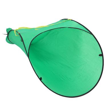 Imagem de Cryfokt Coletor de Folhas Pop-up à Prova de Rasgos Saco Dobrável de Grande Capacidade para Limpeza de Gramado de Jardim, Material de Poliéster 230D para Jardinagem Doméstica e Externa