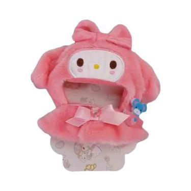 Imagem de Fantasia De Festa Labubu Hello Kitty Com Saia E Capa, Roupa Para Bonec