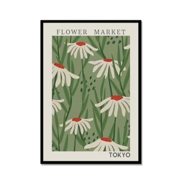 Imagem de Picasso Matisse Flor Bauhaus William Morris Pintura em Tela Arte de Parede Galeria Mercado de Flores Cartazes Impressões Modernas para Decoração de Sala de Estar (SKU7,20.3x30.5 cm = (20x30cm