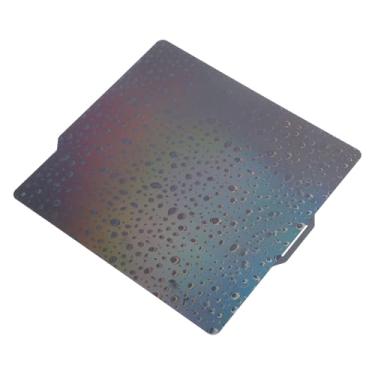 Imagem de Jiawu Placa de Construção de Impressora 3d, Dupla Face, Padrão de Coração e Gota de água, Forte Adesão, Cama de Impressão para Banmbu Lab X1c P1p P1s