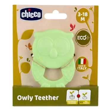 Imagem de Mordedor Infantil Owly Teether Eco Chicco