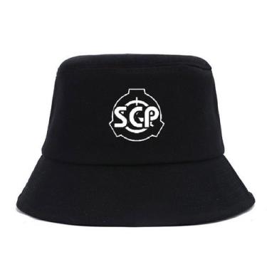 Imagem de Chapéu de sol de praia casual unissex Bucket Hat Scps Anime - Yiweisai