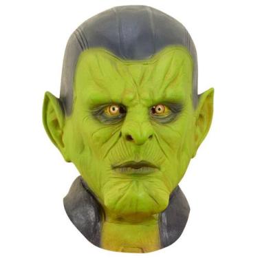 Imagem de Máscara de látex: capitães verdes para fantasia de carnaval de Hallowe