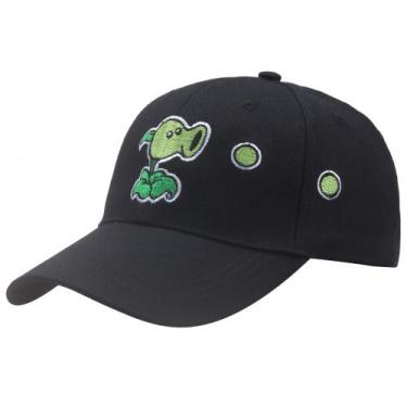 Imagem de Boné de beisebol Peashooter Anime para adultos, tamanho ajustável - yi