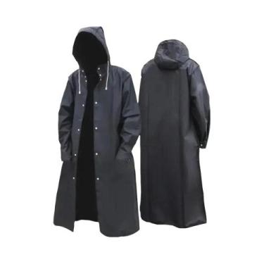 Imagem de Capa De Chuva Transparente Descartável Para Homens E Mulheres, Imperme