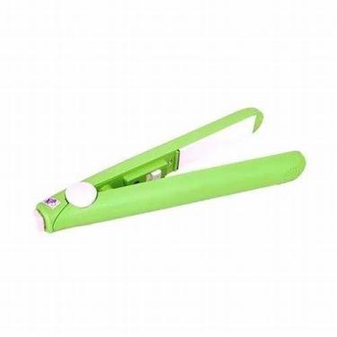 Imagem de Mini Chapinha Prancha De Bolsa Portátil Cabelo Bivolt - Cemtec, Verde,