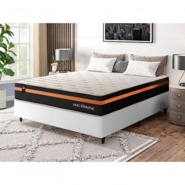 Imagem de Cama Box Molas Ensacadas Sirius Casal 138x188 King House
