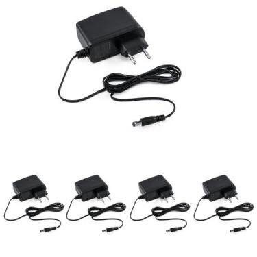 Imagem de Kit 5 Fontes de Alimentação 12V 2A AC/DC EF 1202 Intelbras