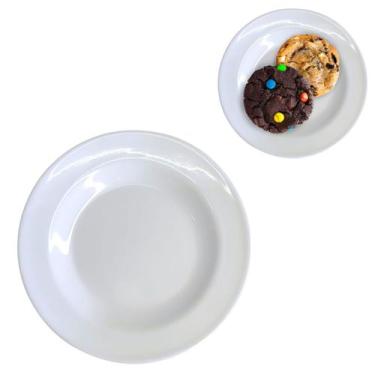Imagem de 36 Pratos Para Sobremesa em Melamina Buffet e Restaurantes 17,5cm - Be