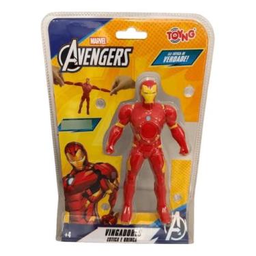Imagem de Boneco de Esticar VIngadores Homem de Ferro Toyng - 059817